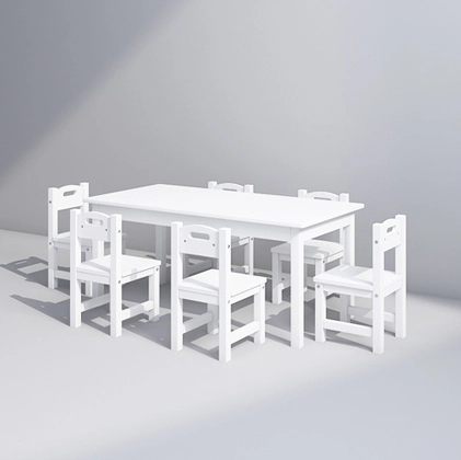 Kids Table and Chairs for Preschool Classroom