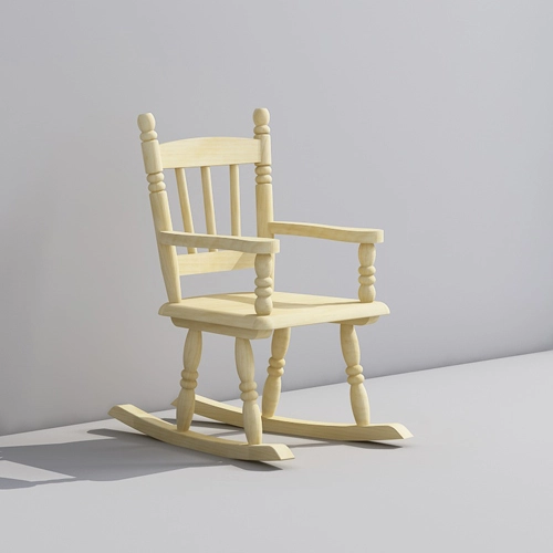 Wooden Childs Rocking Chair