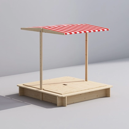 Kids Sandpit with Canopy for Outdoor Sand Play
