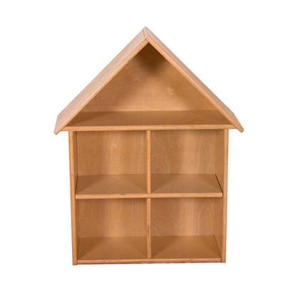 Kids Doll House with Shelves for Toys and Books