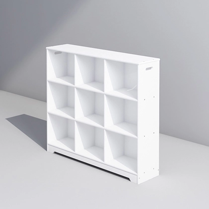 Kindergarten 9 Locker Shelf Unit for Crafts and School Bags