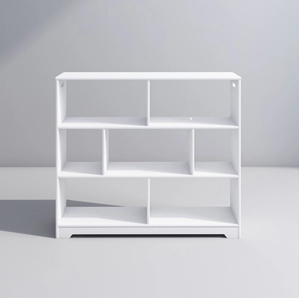 Kindergarten Kids Craft Shelf for Showing and Storing