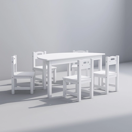 Half Moon Classroom Table