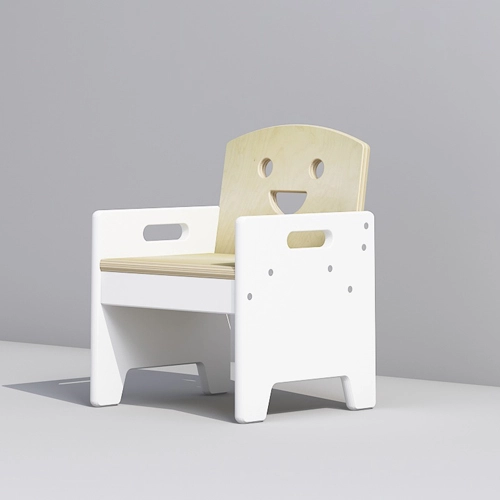Childs Wooden Chair With Arms