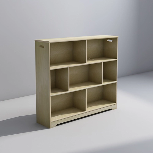 Storage Locker With Shelves