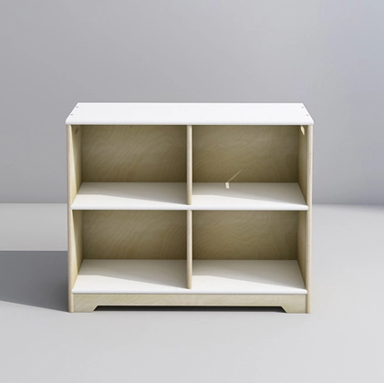 4 Unit Kids Shelf Locker for Kids Room and School