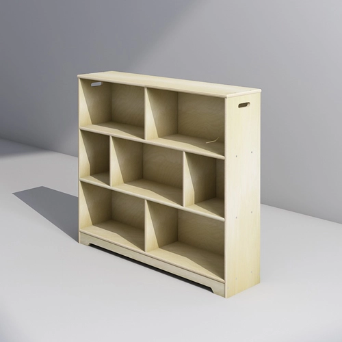 Storage Locker With Shelves