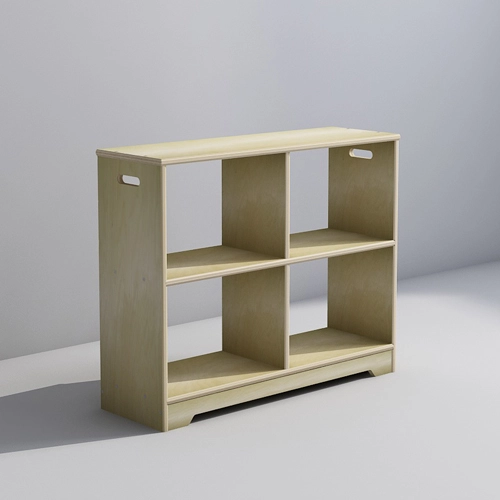 Kids Storage Shelf for Classroom with Both Sides Open