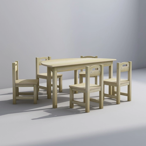 Semi Circle Classroom Table