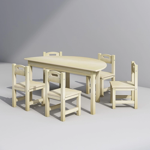 Half Moon Classroom Table