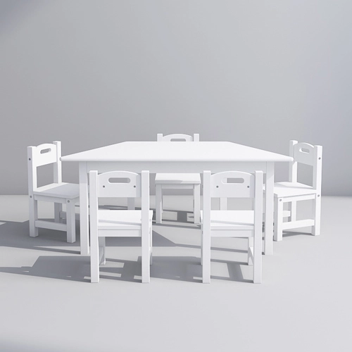 Trapezoid Desk