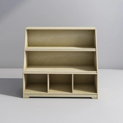 Preschool Kids Art and Crafty Shelf for Toys, Books and Arts
