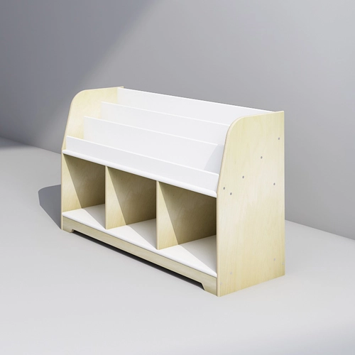 Bookshelf With Cubbies