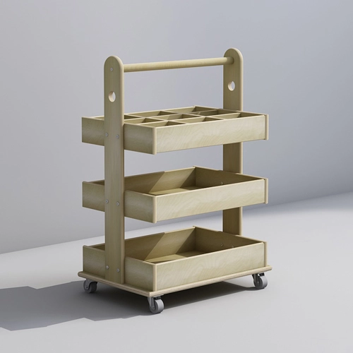 Arts And Crafts Storage Trolley