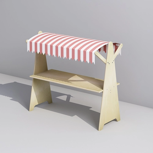 Montessori Role Play Kids Shop and Activity Station