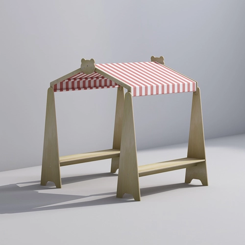 Wooden Play Stand